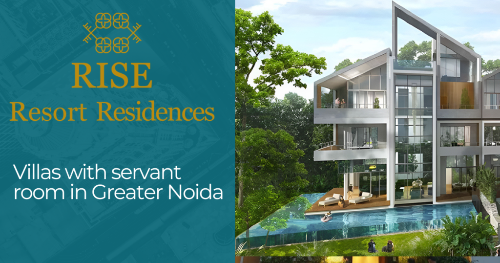 Villas with servant room in Greater Noida
