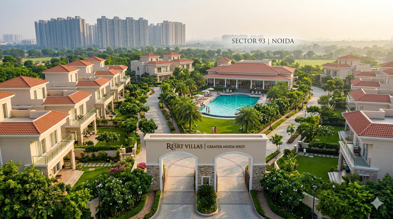 Tired of Apartment Living in Sector 93? Discover Resort-Style Villas in Greater Noida West